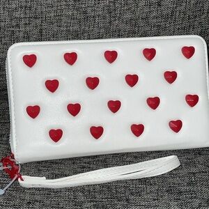 Betsey Johnson Candy Heart Wristlet